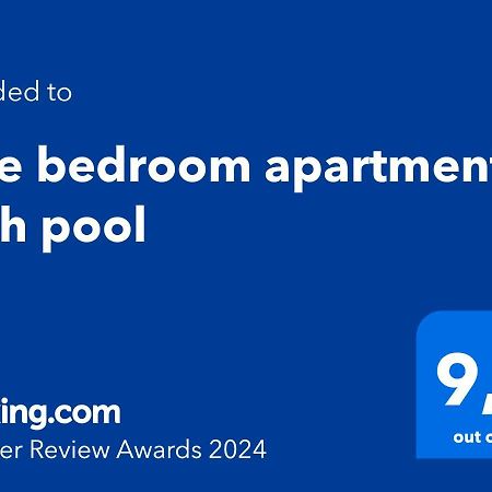 One Bedroom Apartment With Pool Plakiás Exterior foto